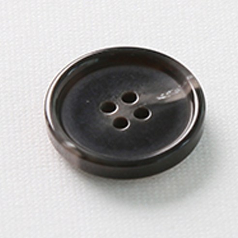 HR빅버튼 포멀 단추 23mm, 블랙, 12개입