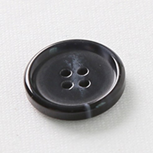 HR빅버튼 MD 단추 21mm, 네이비, 12개입