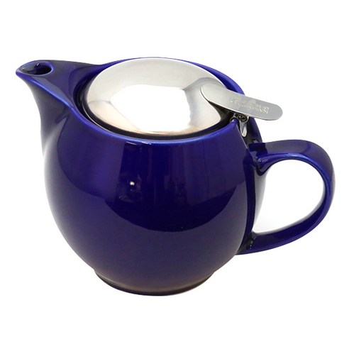 제로재팬 도자기 티포트 2인용 450ml BBN-02 MB, 마린블루