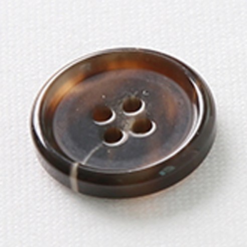 HR빅버튼 MD 단추 21mm, 브라운, 8개입