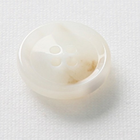 HR빅버튼 잡스 단추 25mm, 화이트, 8개입