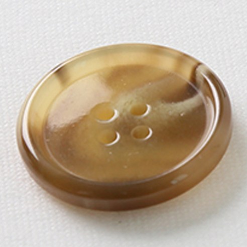 HR빅버튼 MD 단추 28mm, 다크베이지, 12개입