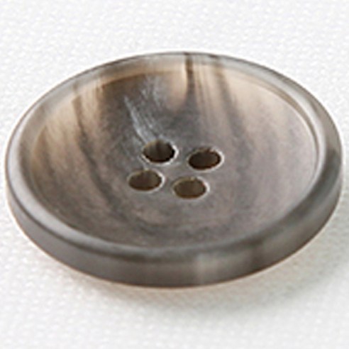 HR빅버튼 카페인 무광 단추 21mm, 그레이, 8개입