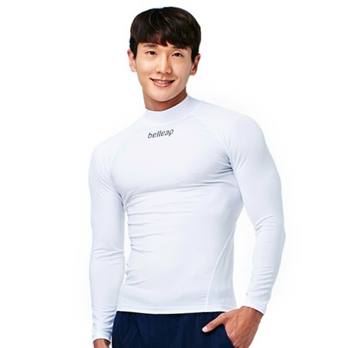 벨리프 남성용 심플 래쉬가드 상의 R0534