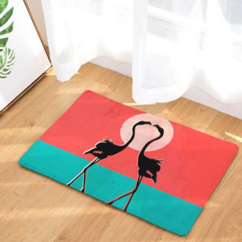 노랜드 Flamingo style 다용도 발매트, 2