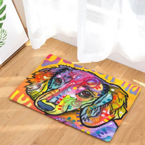 노랜드 Colourful Dog style 다용도 발매트, 13