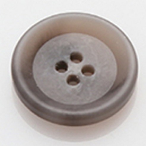 HR빅버튼 모던무광 단추 21mm, 다크그레이, 8개입