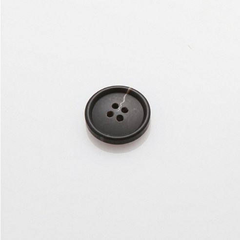 HR빅버튼 디젤무광 단추 21mm, 다크블랙, 4개입