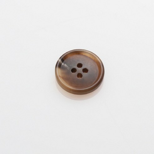 HR빅버튼 디젤무광 단추 18mm, 다크브라운, 8개입