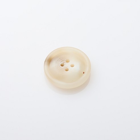 HR빅버튼 호동 무광 단추 30mm, 아이보리, 4개입