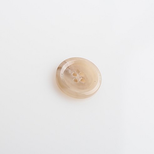 HR빅버튼 티유 단추 18mm, 코코아베이지, 4개입