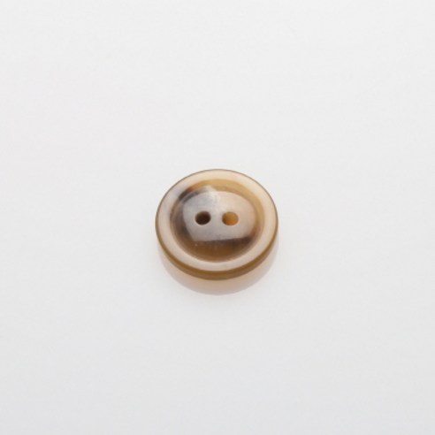 HR빅버튼 보티첼리 단추 18mm, 다크베이지, 4개입