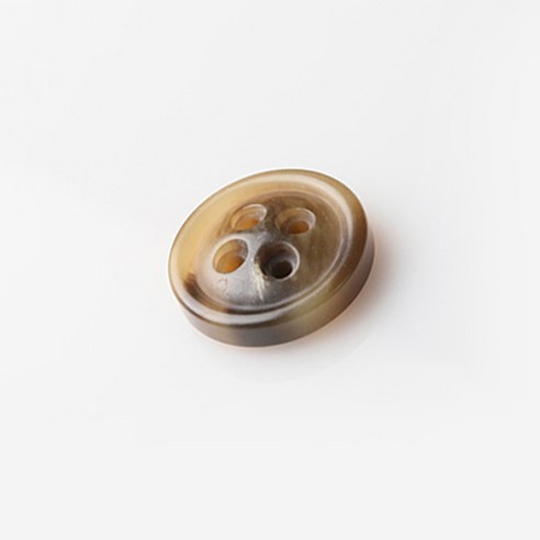 HR빅버튼 두통이 단추 30mm, 진베이지, 8개입