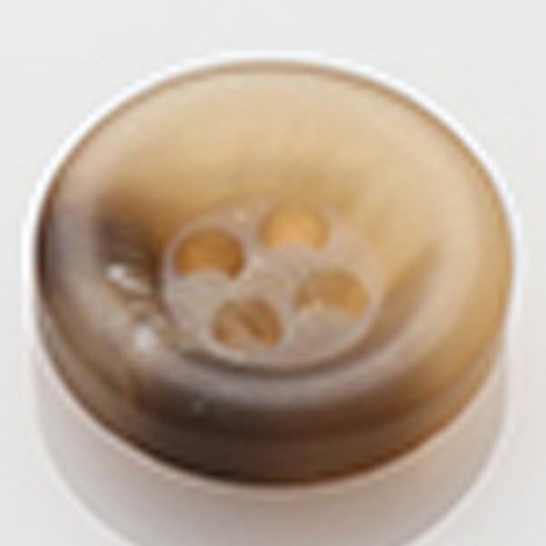 HR빅버튼 브레인 무광 단추 18mm, 선진베이지, 4개입