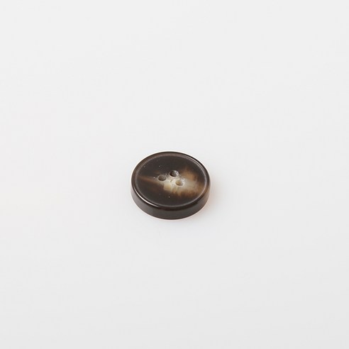 HR빅버튼 가우디 유광 단추 15mm, 라이트브라운, 4개입