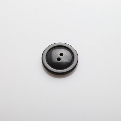 HR빅버튼 보티첼리 단추 25mm, 블랙, 4개입