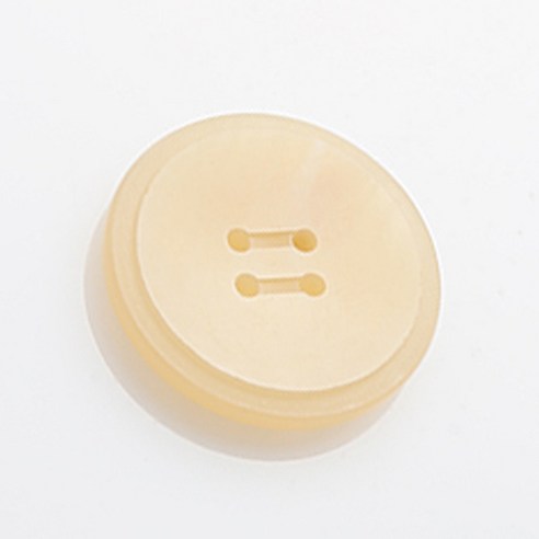 HR빅버튼 네로 단추 28mm, 선백각, 4개입