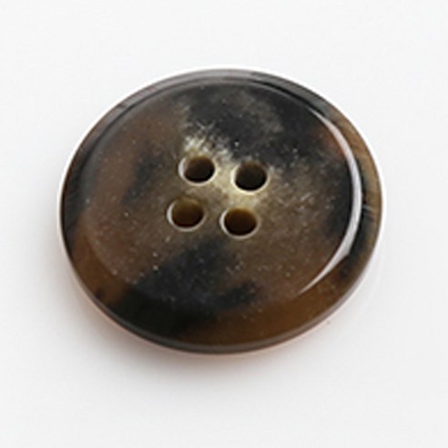 HR빅버튼 안단테 단추 23mm, 다크브라운, 4개