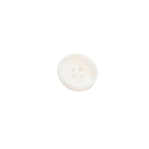 HR빅버튼 샌더슨 단추 15mm, 화이트, 8개입