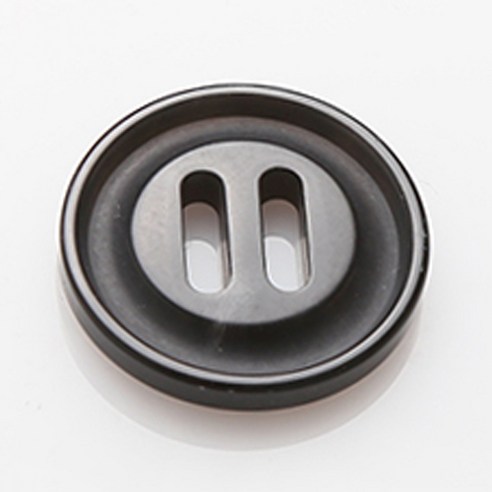 HR빅버튼 람보 단추 25mm, 블랙, 4개입
