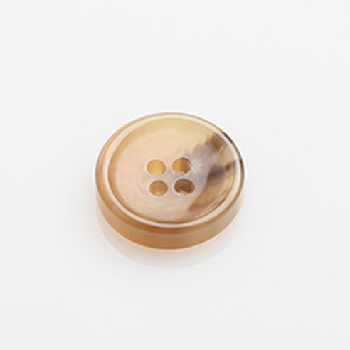 HR빅버튼 썸데이유광 단추 15mm, 베이지, 12개입