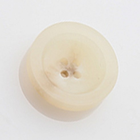 HR빅버튼 텔미 무광 단추 23mm, 아이보리, 4개입