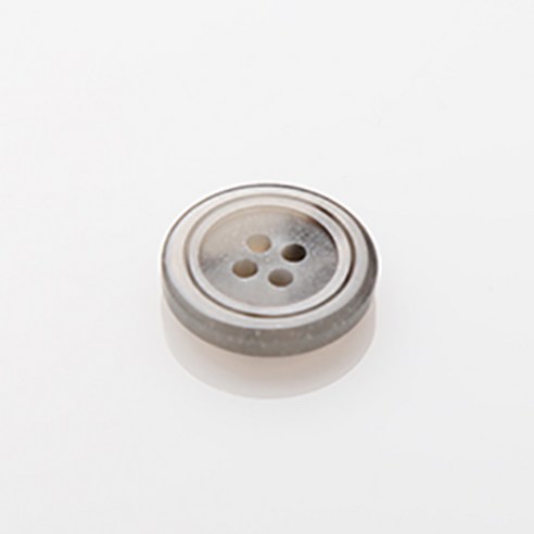 HR빅버튼 투유 단추 18mm, 그레이, 12개입