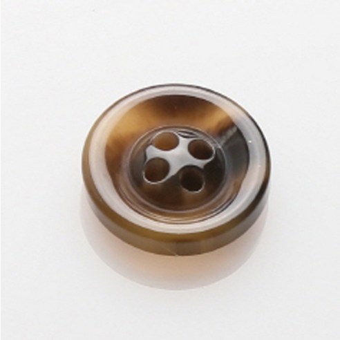 HR빅버튼 빅마마 단추 15mm, 라이트브라운, 4개입