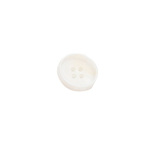 HR빅버튼 샌더슨 단추 21mm, 화이트, 12개입