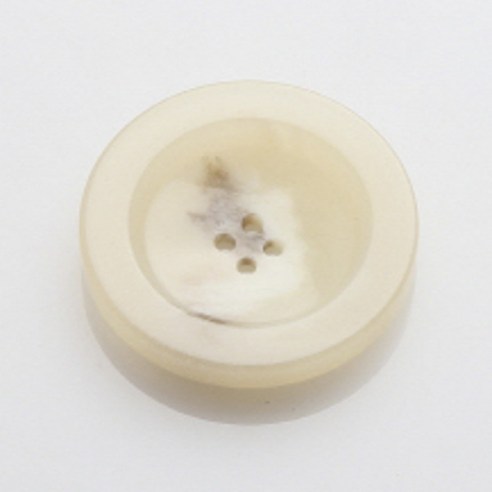 HR빅버튼 텔미 단추 30mm, 아이보리, 8개입