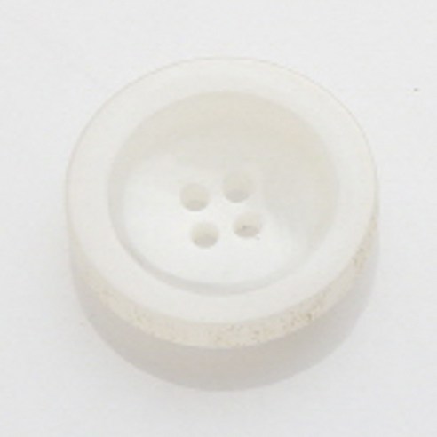 HR빅버튼 텔미 단추 18mm, 화이트, 8개입