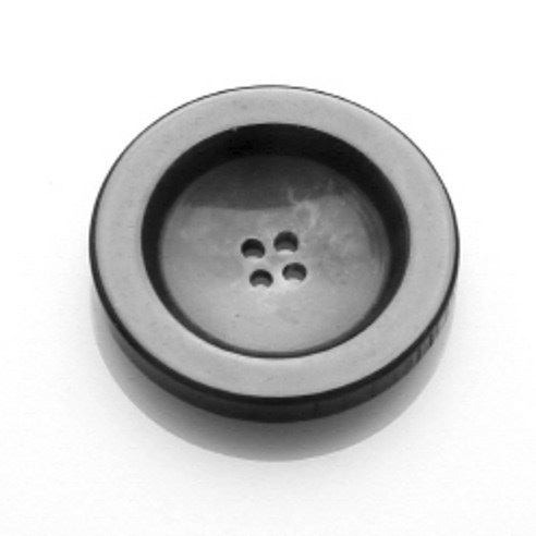 HR빅버튼 텔미 단추 23mm, 블랙, 4개입