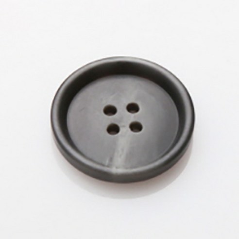 HR빅버튼 워킹 무광 단추 18mm, 다크그레이, 4개입