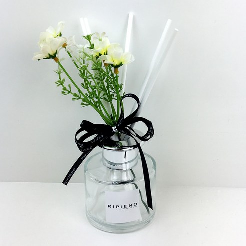 리피에노 여름풀 리드스틱 + 디퓨저 100ml 조화1 세트, 라벤더