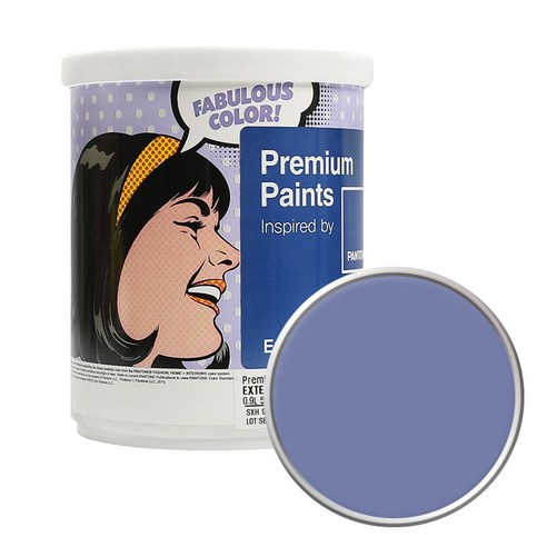 노루페인트 팬톤 외부용 실외 저광페인트 1L, 17-3924 Lavender Violet