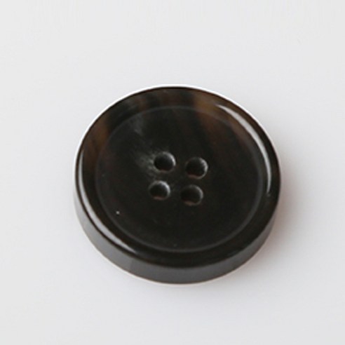 HR빅버튼 메시아 유광 단추 23mm, 다크브라운, 8개입