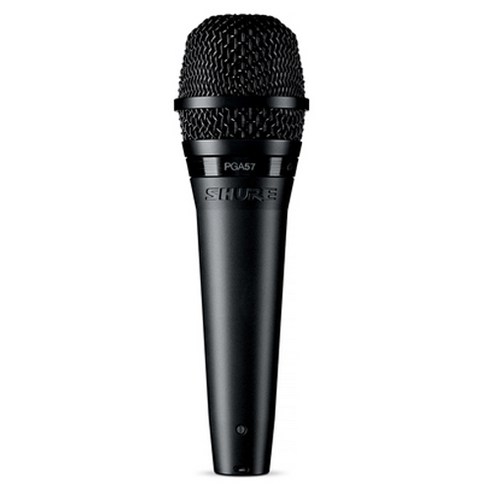 슈어 보컬 악기용 유선마이크 블랙, PGA57