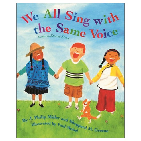 We All Sing with the Same Voice Hardcover & CD Set, HarperCollins Publishers
