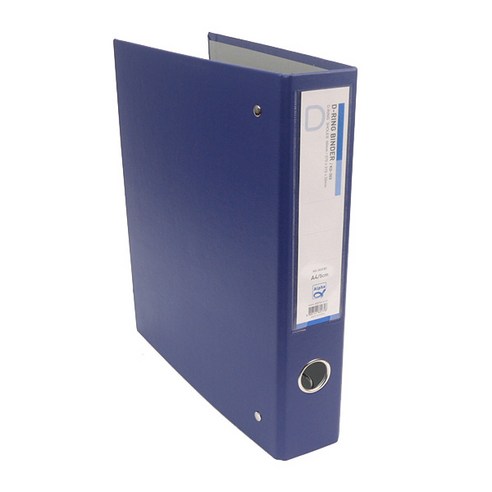 알파 합지 D링 A4 바인더 KD303 3공 5cm, 청색, 1개