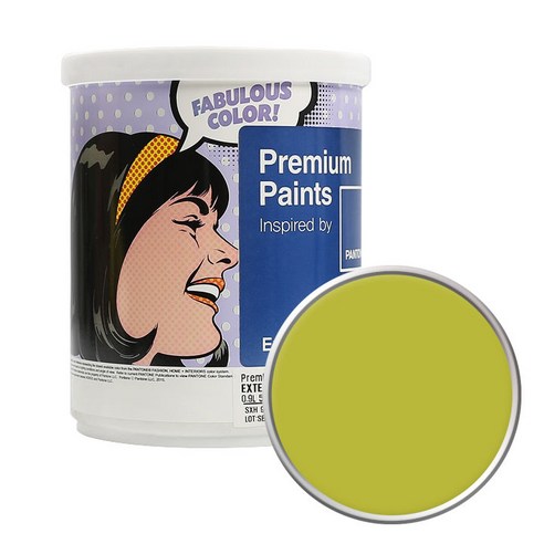 노루페인트 팬톤 외부용 실외 저광페인트 1L, 15-0543 Apple Green