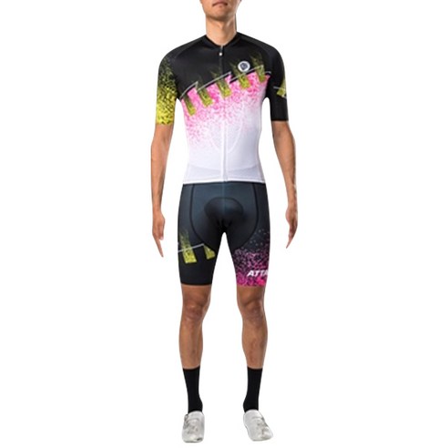 ATTAQUER 남성용 FULLKITS 자전거 상하의 세트