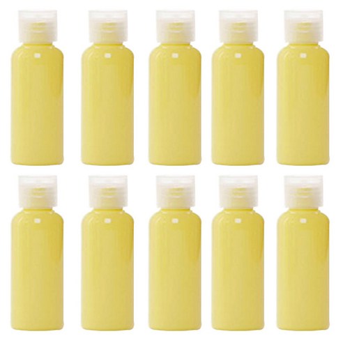 더자카 큐티컬러 다용도 공병 50ml, 10개입, 옐로