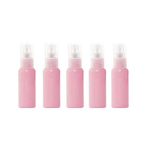 더자카 원컬러 미니 공병 50ml, 5개, 핑크