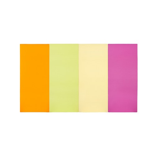 퍼니존 퍼니테라피 오렌지비비드 시리즈4 유아폴더매트, 오렌지 + 피스타치오 + 아이보리 + 핫핑크