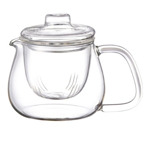 킨토 UNITEA 글라스 티포트 세트 500ml 8363, 혼합 색상