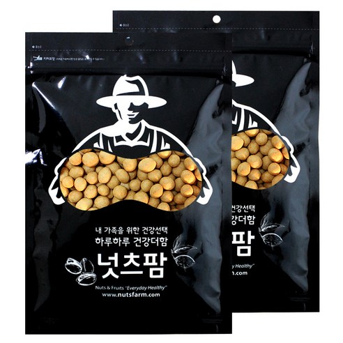 넛츠팜 로스티드 피넛, 800g, 2개