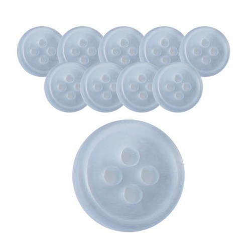 동화상가몰 DY와이셔츠 단추4 요크 무광 11.5mm, LBL, 10개