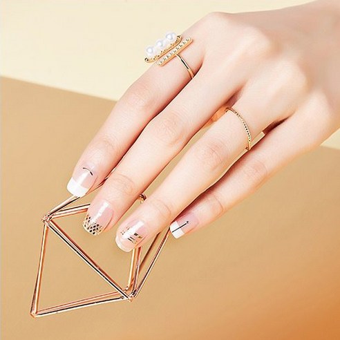 네일스네일 젤네일 스티커 22p + 네일파일, 114, 1세트