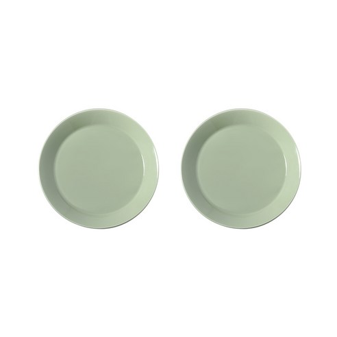 보울보울 국산 어반데일리 디저트플레이트 접시 애플그린 18cm, 2개, 단품