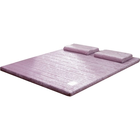 라텍스토리 매트리스 싱글 극세사, 퍼플, 8.5cm
